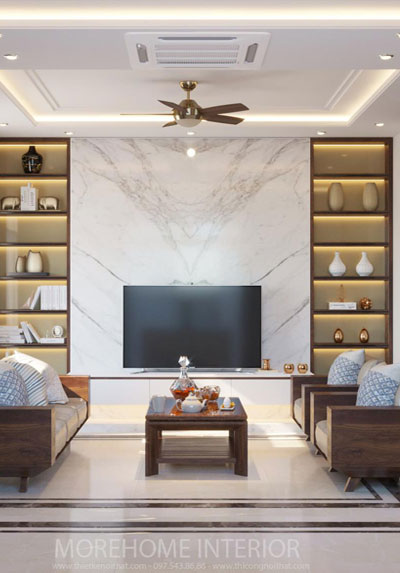  Thiết kế nội thất nhà hiện đại cao cấp tại An Dương Hải Phòng