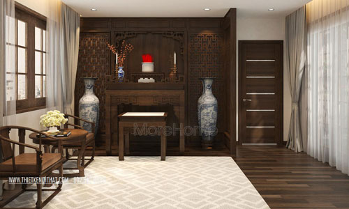  Bàn thờ biệt thự tại Hải Phòng