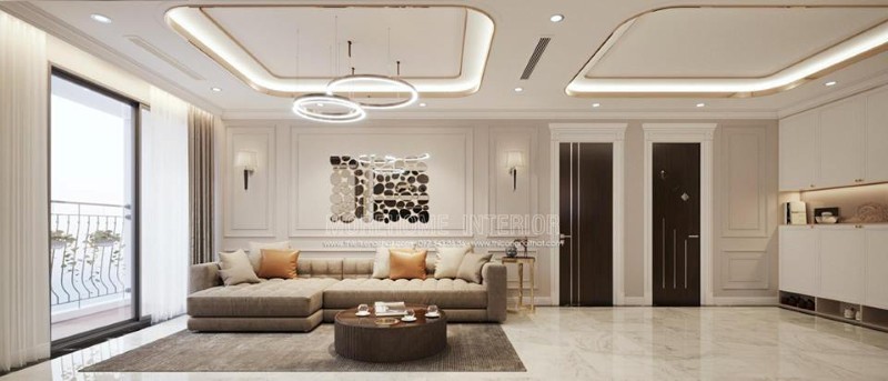 20 mẫu thiết kế nội thất phòng khách chung cư đẹp dẫn đầu xu hướng