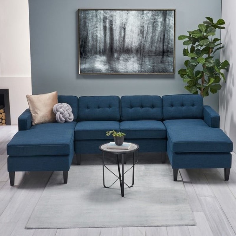 Ghế sofa góc vải đẹp giá rẻ