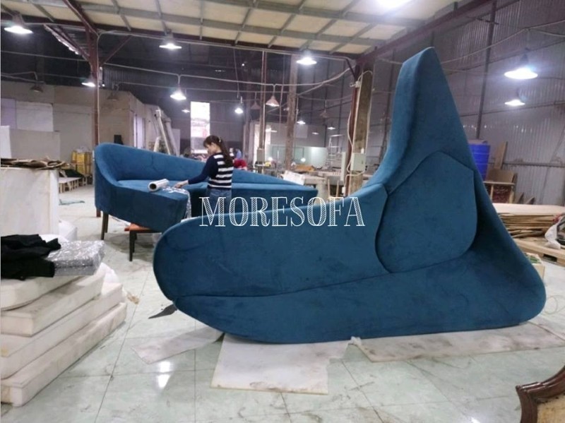 Xưởng sản xuất sofa góc vải đẹp