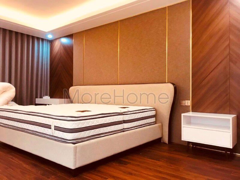 Hình ảnh của việc thi công giường ngủ tại nhà lô phố Sở Dầu Hải Phòng đẹp đến mức nào.